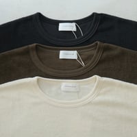 UNISEX / SPINNER BAIT / インド超長綿パイル五分袖 / 1141CP