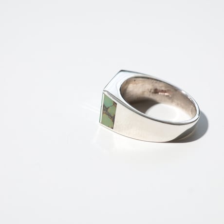UNISEX / ナバホ族 Veronica Benally / Flat Inlay リング