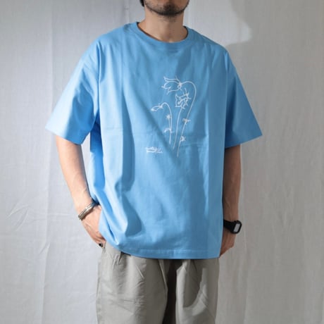 UNISEX / amne / ''Blaklocka'' half sleeve tee / amn-CS-096