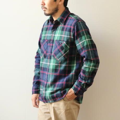 SEUVAS / Flannel Work Shirt / SV-SH-508