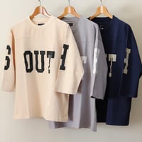 UNISEX / modem design / 7部袖フットボールTEE ''SOUTH'' / M-2410255
