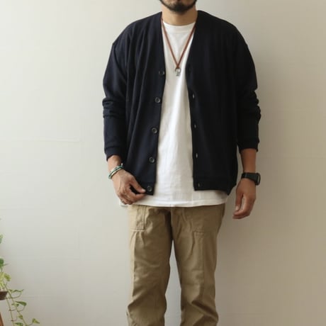 UNISEX / SPINNER BAIT / リブカーディガン ミニ裏毛 / 212MU