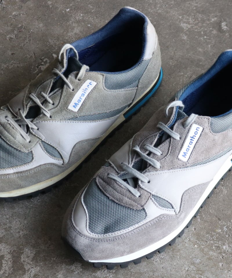 【新品未使用】ZDA Marathon サイズ42 GRAY ZDA ゼットディーエー MARATHON マラソン スニーカー ハイテク