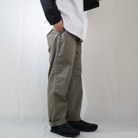 FOB FACTORY / ST TWILL EASY PANTS / F0549
