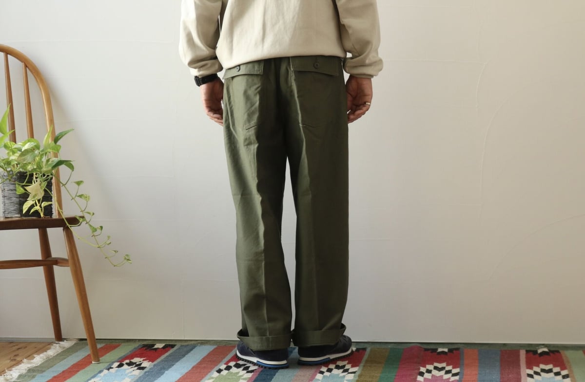 ma 　DCホワイト　ファティーグワイドパンツ L DCホワイト ファティーグワイドパンツ L