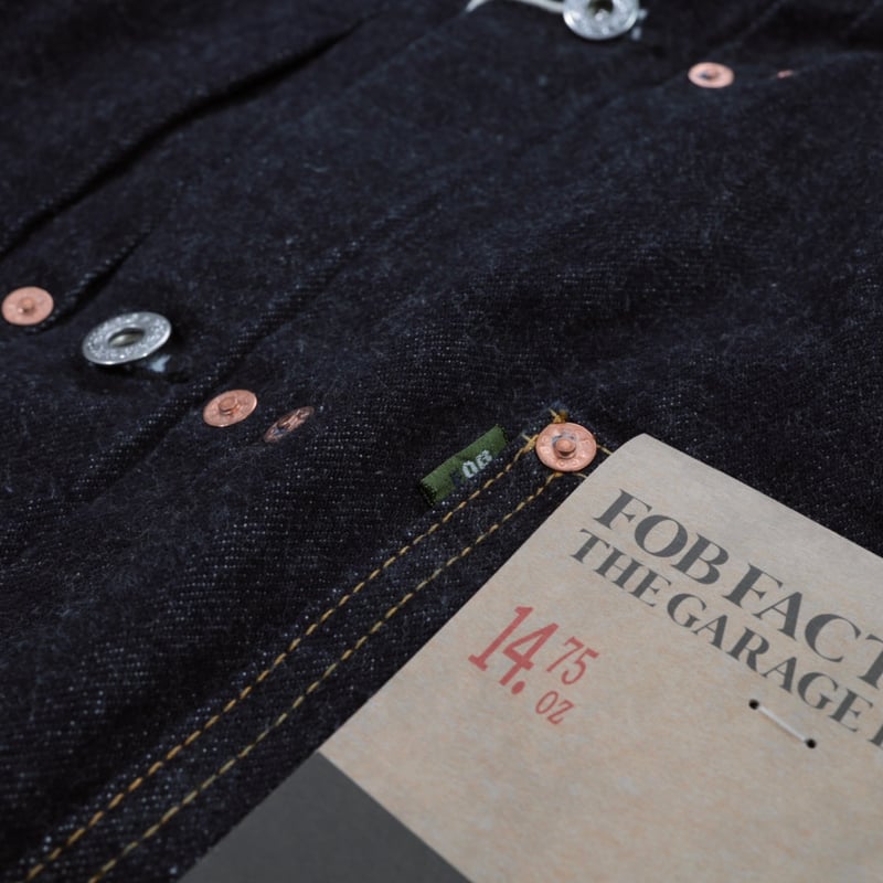UNISEX / FOB FACTORY / SELVEDGE GARAGE DENIM JK
