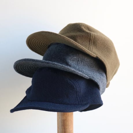 cableami / WOOL FLANNEL CAP