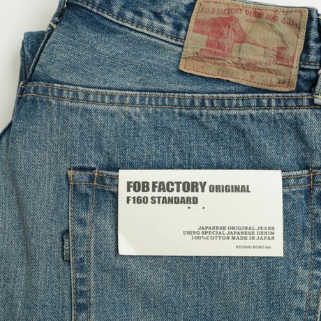 UNISEX / FOB FACTORY / SELVEDGE 66 DENIM 5P / F160