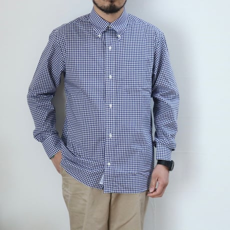 GAMBERT CUSTOM SHIRTS  / B.D SHIRT/ Bengal Stripe & Gingham Check