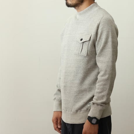 UNISEX / Kepani / Laie Mock Neck with Pocket / KP5034MS
