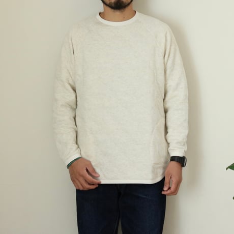 UNISEX / SPINNER BAIT / ラグランクルーネック ミリタリーキルト / 1022MK