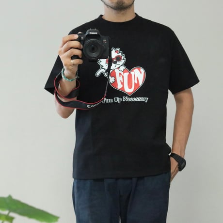 FUN UP NECESSARY / OJI CAT TEE / F-25050531