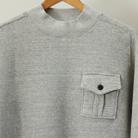 UNISEX / Kepani / Laie Mock Neck with Pocket / KP5034MS