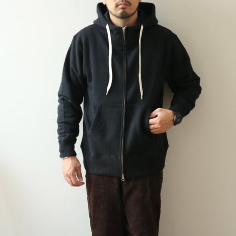 UNISEX / Velva Sheen / LOOPWHEELER BIG W-ZIP HOODIE / 162373