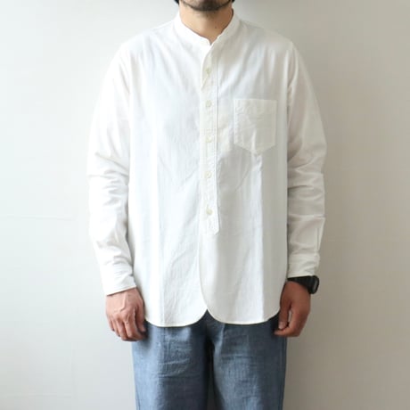 UNISEX / FOB FACTORY / BAND COLLAR SHIRT / F3429