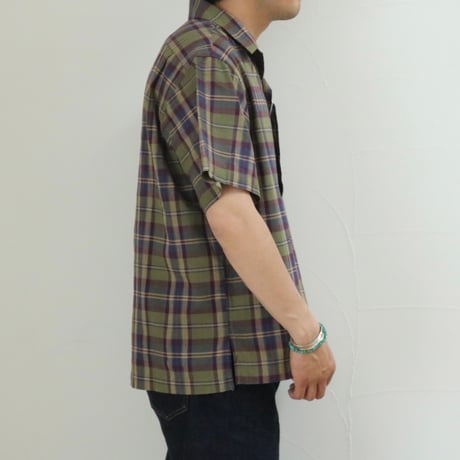 D.C.WHITE / MADRAS CHECK INDIAN CLERK SHIRTS / D241657