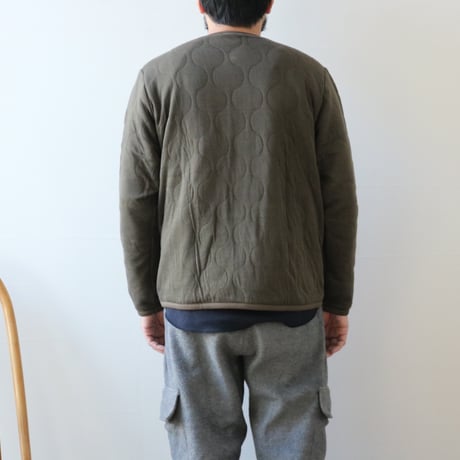 UNISEX / SPINNER BAIT / ライナーカーディガン ミリタリーキルト / 211MK
