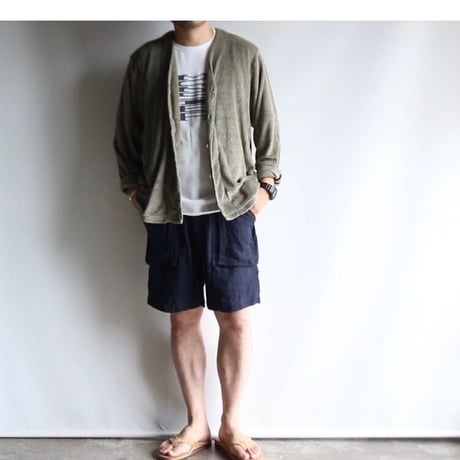 SPINNER BAIT / リネンパイルカーディガン / 2131PLP