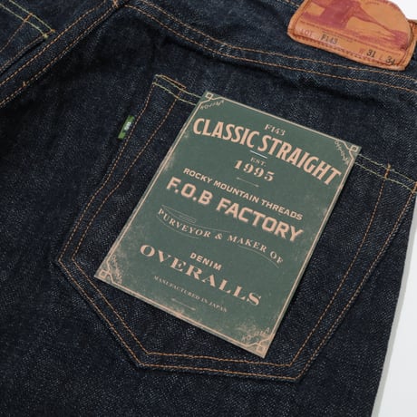 UNISEX / FOB FACTORY / SELVEDGE STRAIGHT 5P / F143