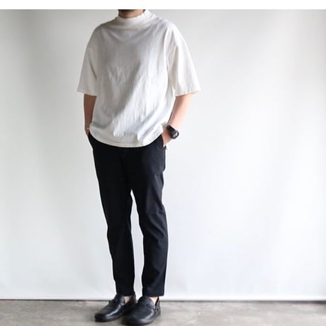 Velva Sheen / MOCK NECK BIG TEE / 162111