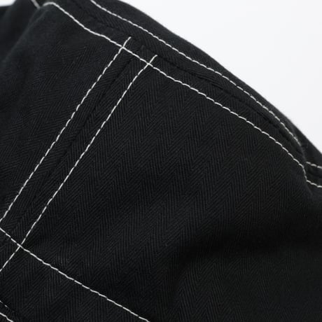 cableami / organic cotton Herringbone BUCKET HAT / 005-26SS