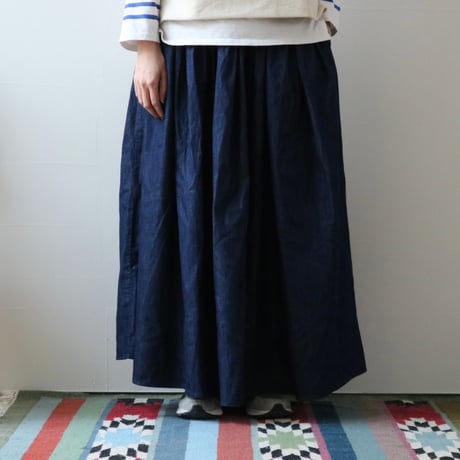 WOMAN / SETTO / 5oz GATHER SKIRT / STSK00034S