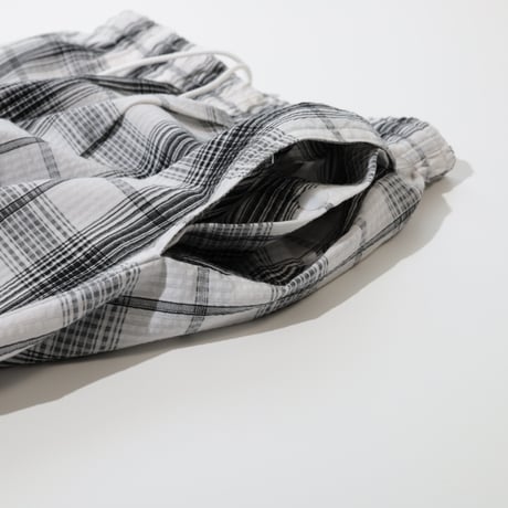 UNISEX / BURLAP OUTFITTER / SEERSUCKER PLAID TRACK PANT / BO060127