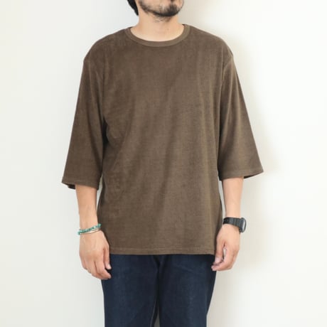 UNISEX / SPINNER BAIT / インド超長綿パイル五分袖 / 1141CP
