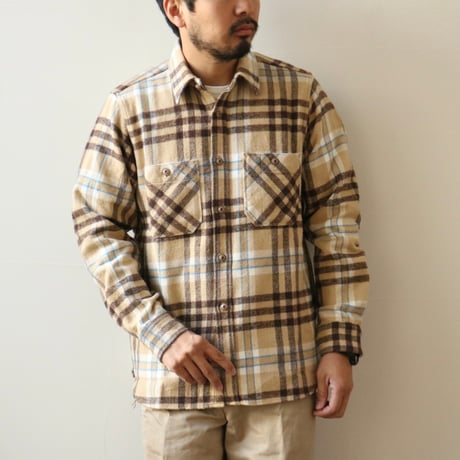 SEUVAS / Flannel Work Shirt / SV-SH-508