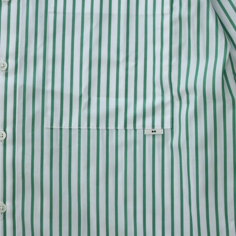 UNISEX / amne / PIMA STRIPE covered shirts / amn-SH-043