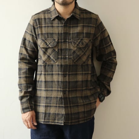FOB FACTORY / NEL CHECK WORK SHIRT / F3497