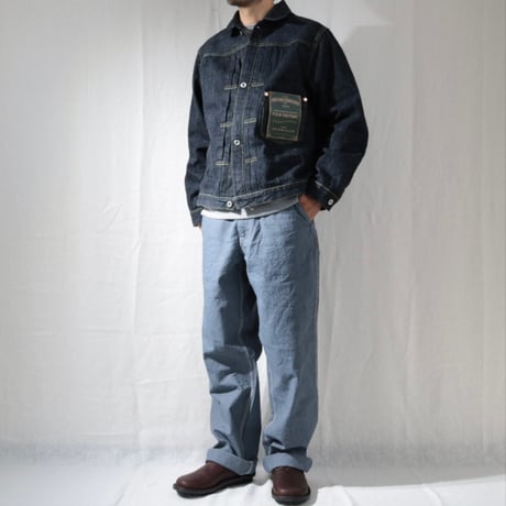 UNISEX / FOB FACTORY / WW II DENIM BLOUSE / F2460