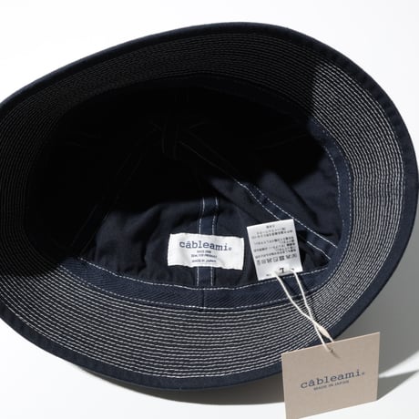 cableami / CANVAS DIXIE HAT / 002-26SS