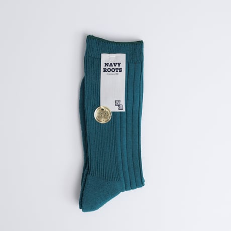 NAVY ROOTS / パイルカラーリブソックス / NR-SC23-02-2