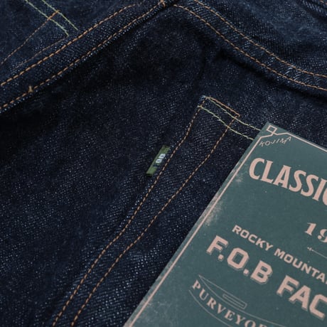 UNISEX / FOB FACTORY / SELVEDGE STRAIGHT 5P / F143