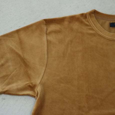 UNISEX / modem design × LINKS / VELOURS S/S POCKET TEE / M-1710356B