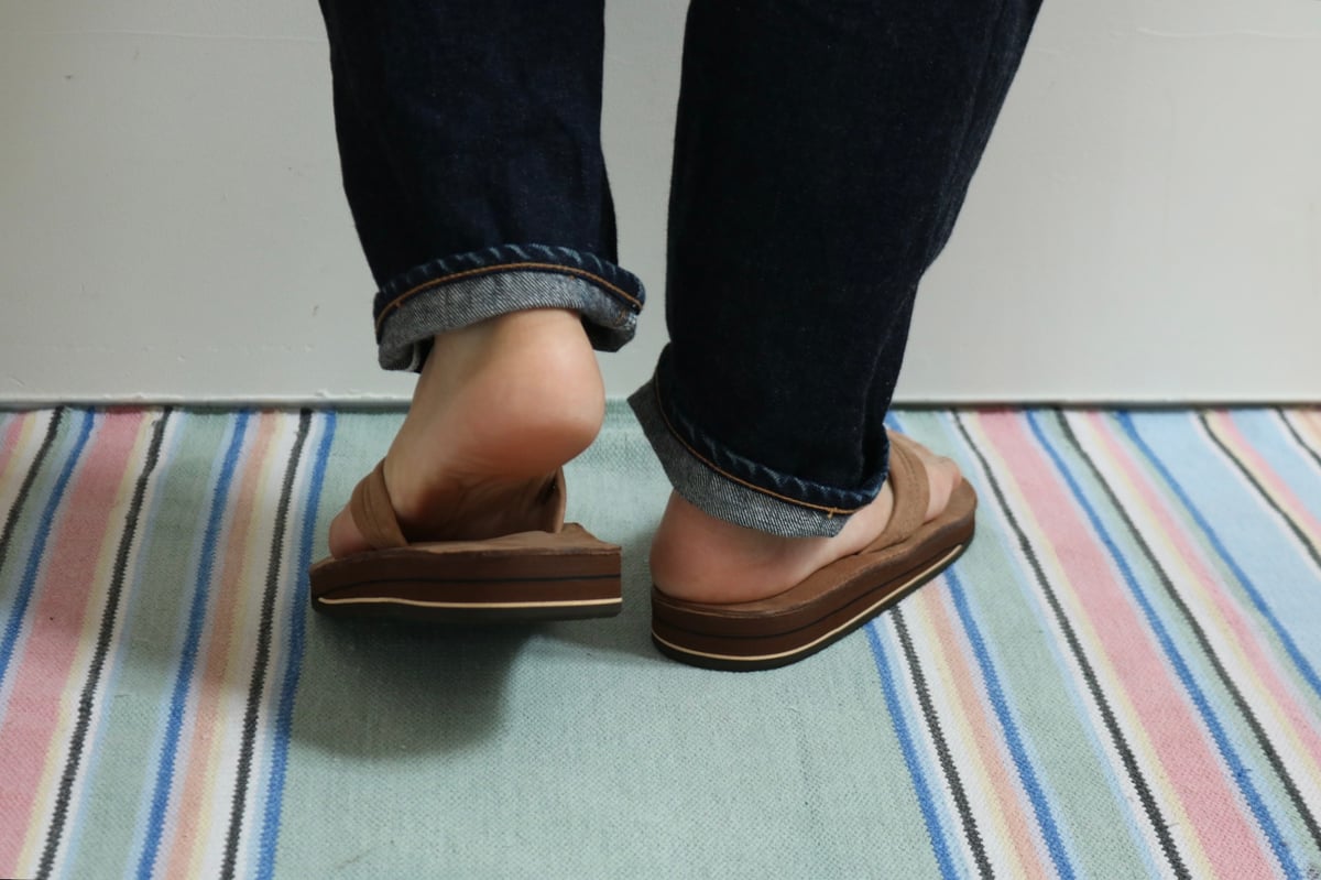 中田です激レアRAINBOW SANDALS ラグジュアリーレザー 中田です様専用激レアRAINBOW SANDALS ラグジュアリーレザー