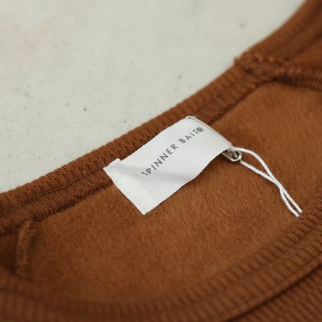 UNISEX / SPINNER BAIT / ラグランクルーネック サーマルボンバーヒート / 102TB