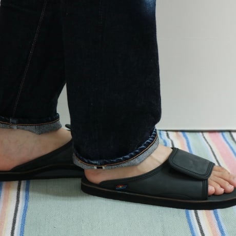 RAINBOW SANDALS / PREMIER LEATHER SINGLE LAYER ARCH MEN'S SLIDE / 301SLIDE