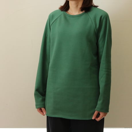 UNISEX / SPINNER BAIT / ラグランクルーネック ボンバーヒート / 102BH