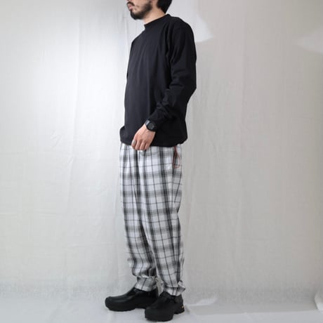 UNISEX / BURLAP OUTFITTER / SEERSUCKER PLAID TRACK PANT / BO060127