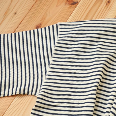UNIVERSAL STYLE WEAR / ワッフルボーダー S/S TEE / 632414