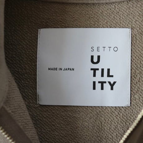 WOMAN / SETTO UTILITY / HALF ZIP SWEAT / STSW0004