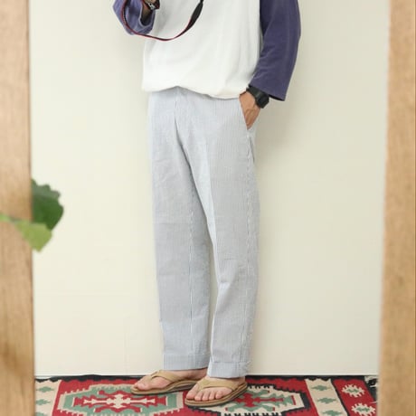 D.C.WHITE / AMERICAN TROUSERS ''Seersucker'' / D251853