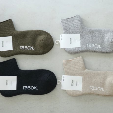 UNISEX / rasox / ソフトパイル・アンクル / PL210AN01