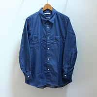 CATTA / REGULAR COLLAR W POCKET SHIRT -DENIM- / RG-03WP