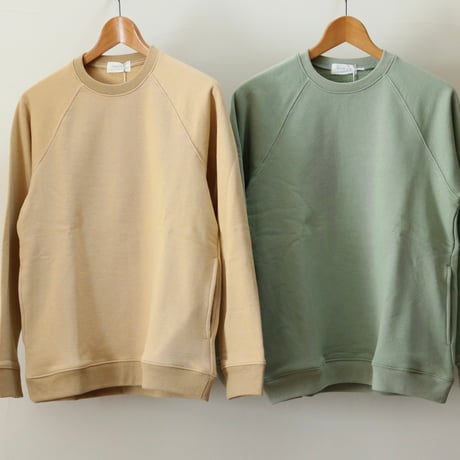 UNISEX / SPINNER BAIT / ラグランクルーネック アズマ裏毛 / 126OU