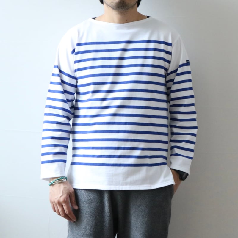 SAINT JAMES - 【FK】新品 saintjames セントジェームス T1 杢素材 ネイビ SAINT JAMES スポーツ応援Tシャツ！ ボディカラー insigne