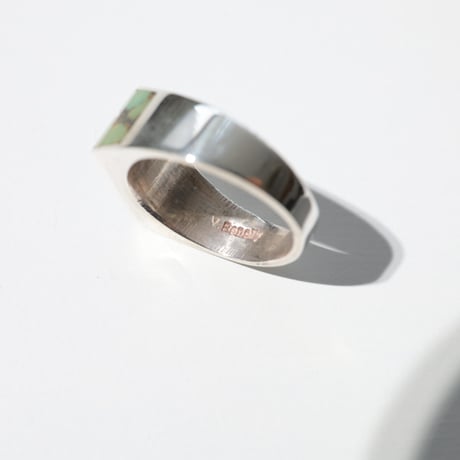 UNISEX / ナバホ族 Veronica Benally / Flat Inlay リング
