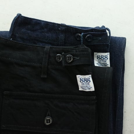 UNISEX / FOB FACTORY / 888 DENIM BAKER PANTS / F0541